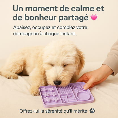 Tapis de léchage apaisant Anivio® – Un moment de calme et de bien-être pour chiens et chats